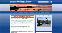 Desktop Screenshot of grandmaraismichigan.com